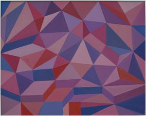 geometrijska kompozicija no20., 2017., ulje na platnu, 80x100 cm.